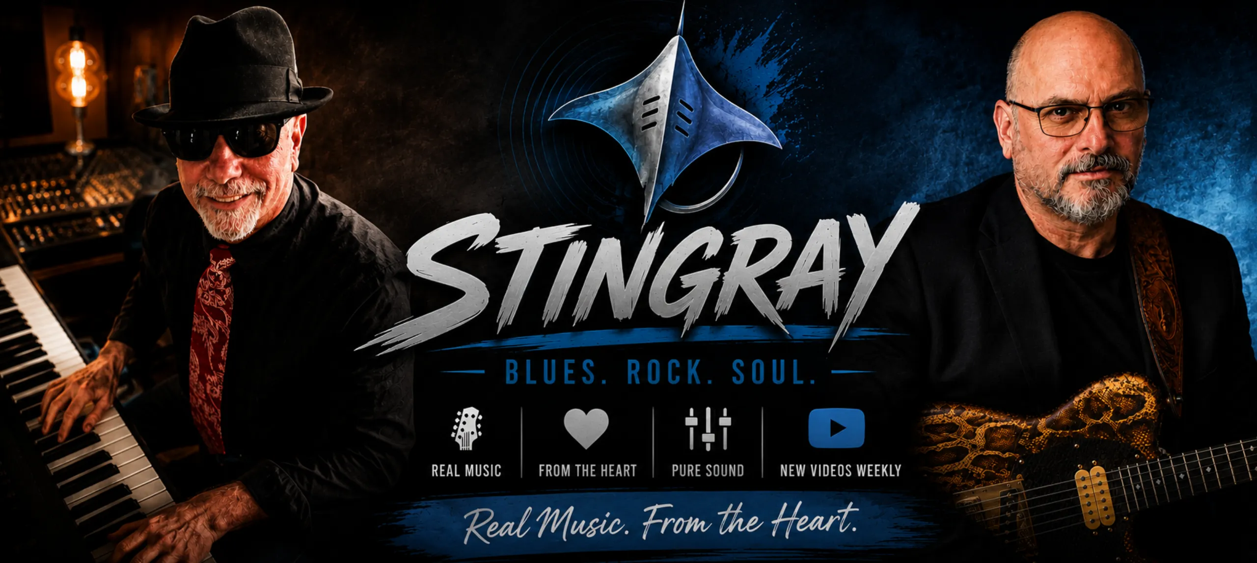 stingray banner Stringray Band Shell and Fred